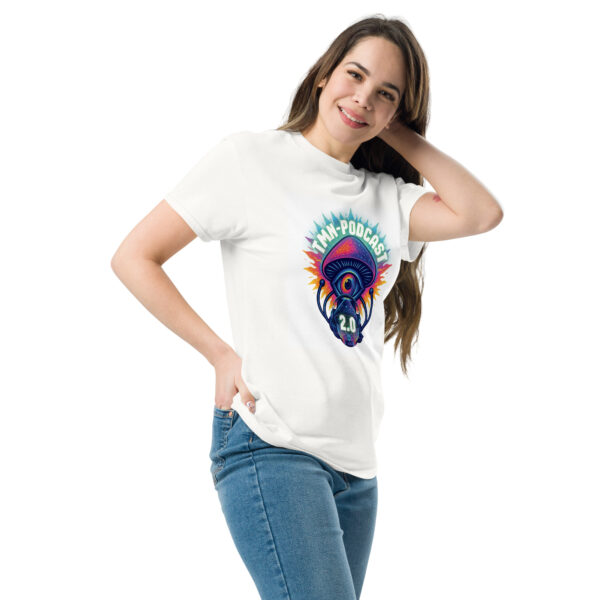 TMN-Podcast 2.0 (White) | Unisex classic tee - Image 2