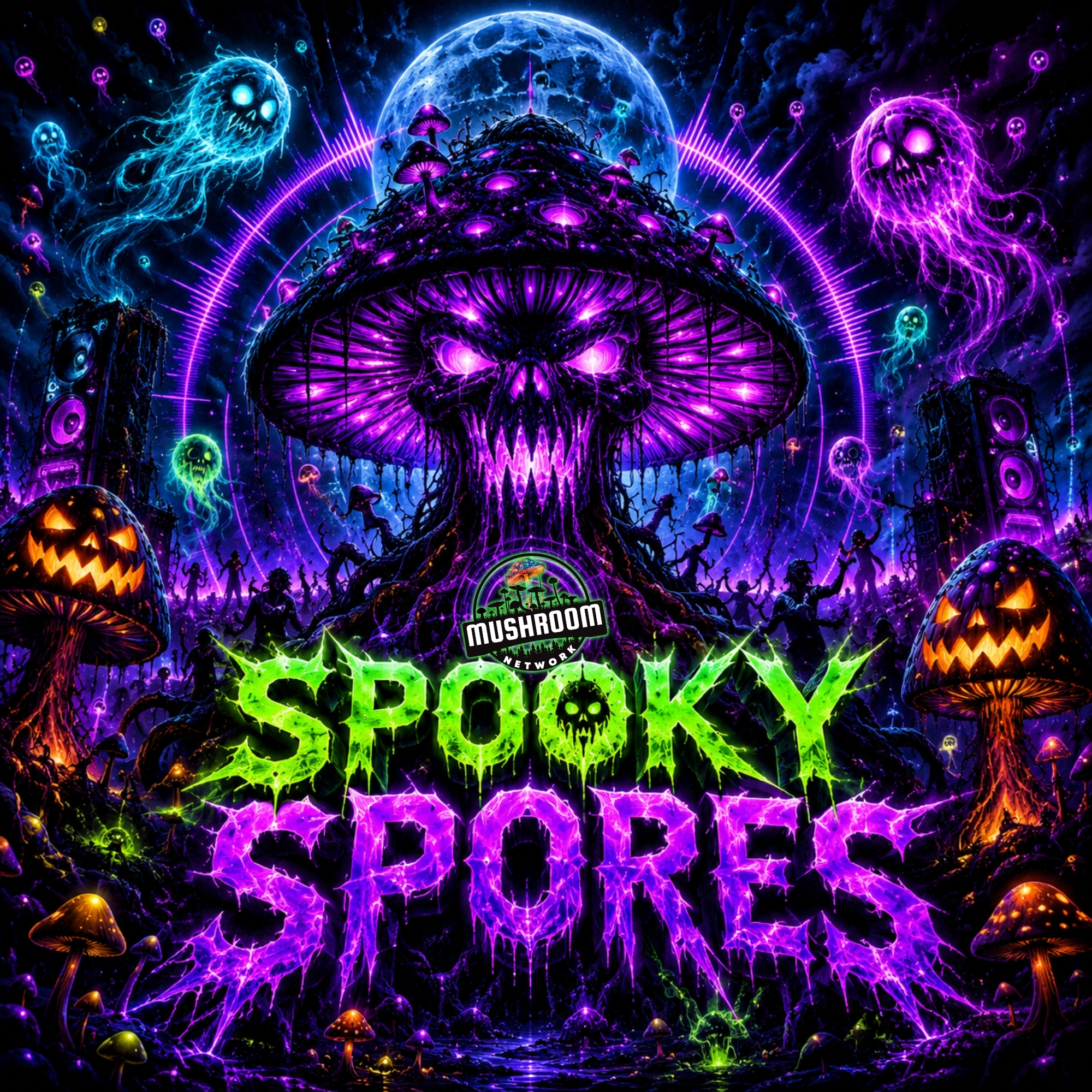 Spooky Spores Mix playlist artwork